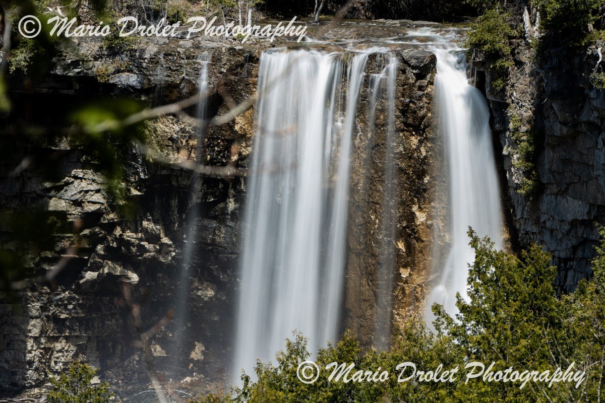 Eugenia Falls in long exposure