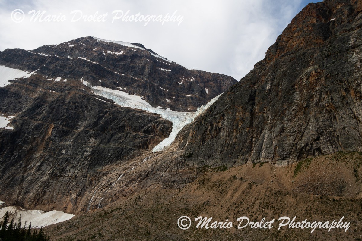Mount Edith Cavell and Angel Glacier, Alberta, Canada