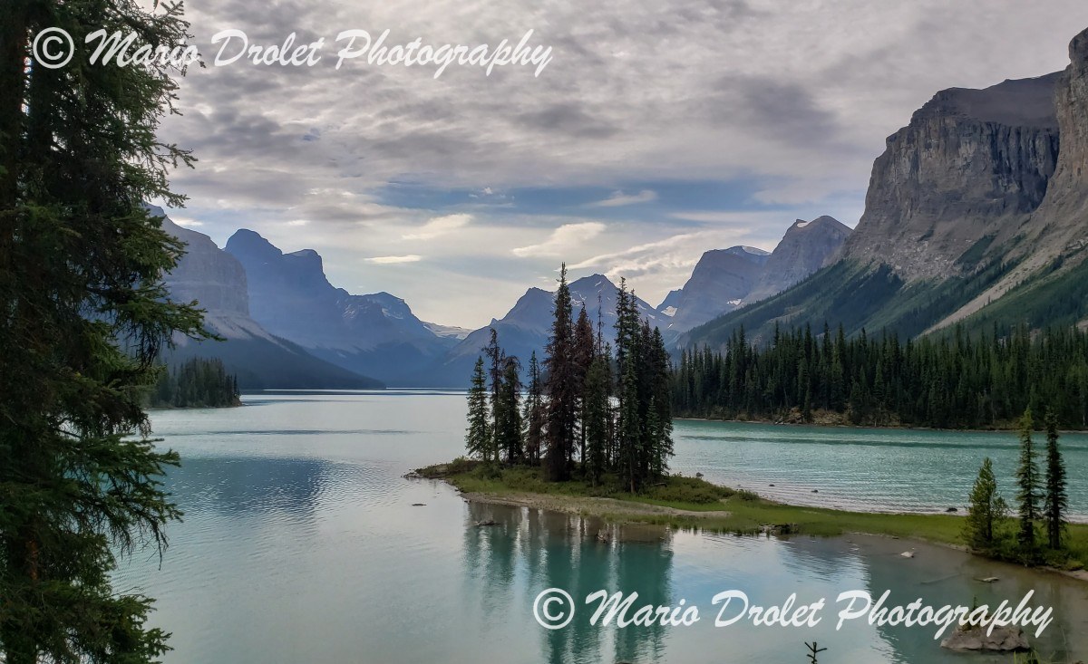 Spirit Island, Maligne Lake, Alberta Canada
