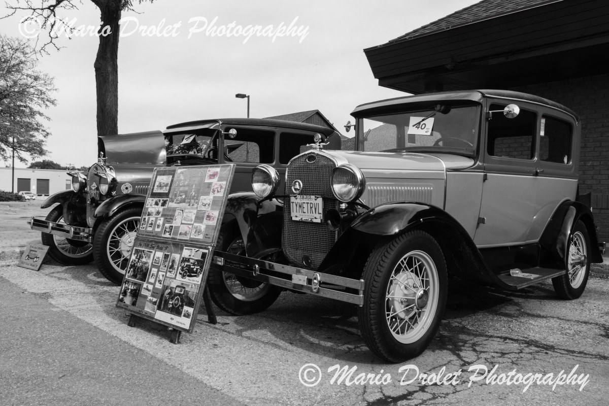 A couple of 1930 model A Fords, Montreal Deli Classic Car Show