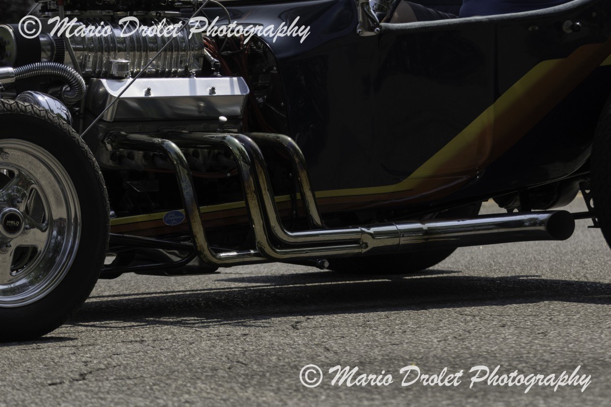 Ford Hot Rod at the Canada Day Parade in Port Credit, Ontario, Canada