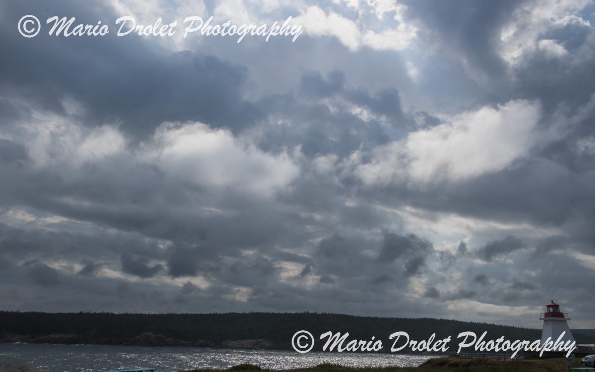 Stormy Skies over Neil's Harbor, Nova Scotia