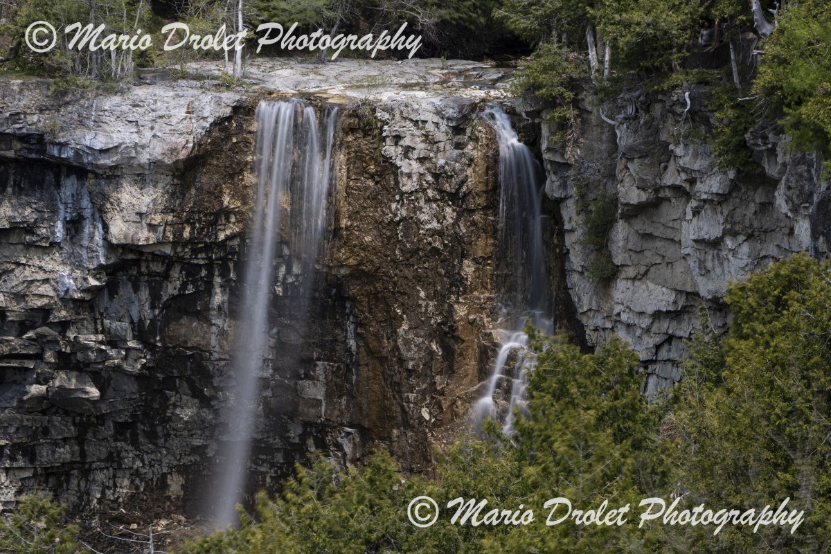 Eugenia Falls, Ontario with slow shutter speed